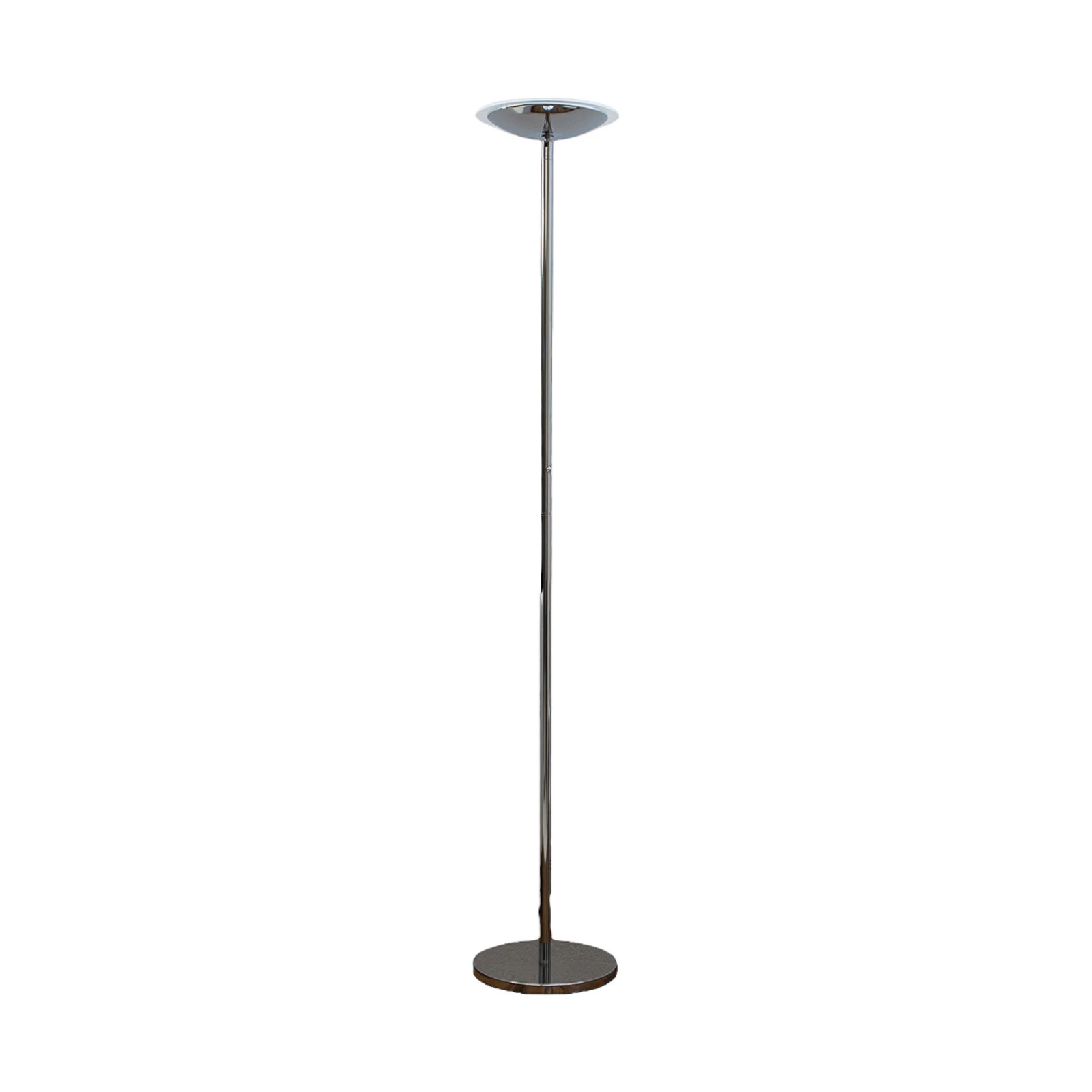 Lindby LED stovinis šviestuvas „Malea“, chromo spalvos, su reguliuojamu