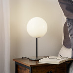 Audo TR Bulb Tischlampe 41cm Marmor/opal