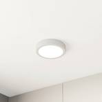 LED ceiling lamp Fueva 5 IP44 3000K white Ø16cm