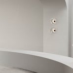 Blossi Lámpara de Pared/Techo Nordic Oro/Ópalo - Nuura
