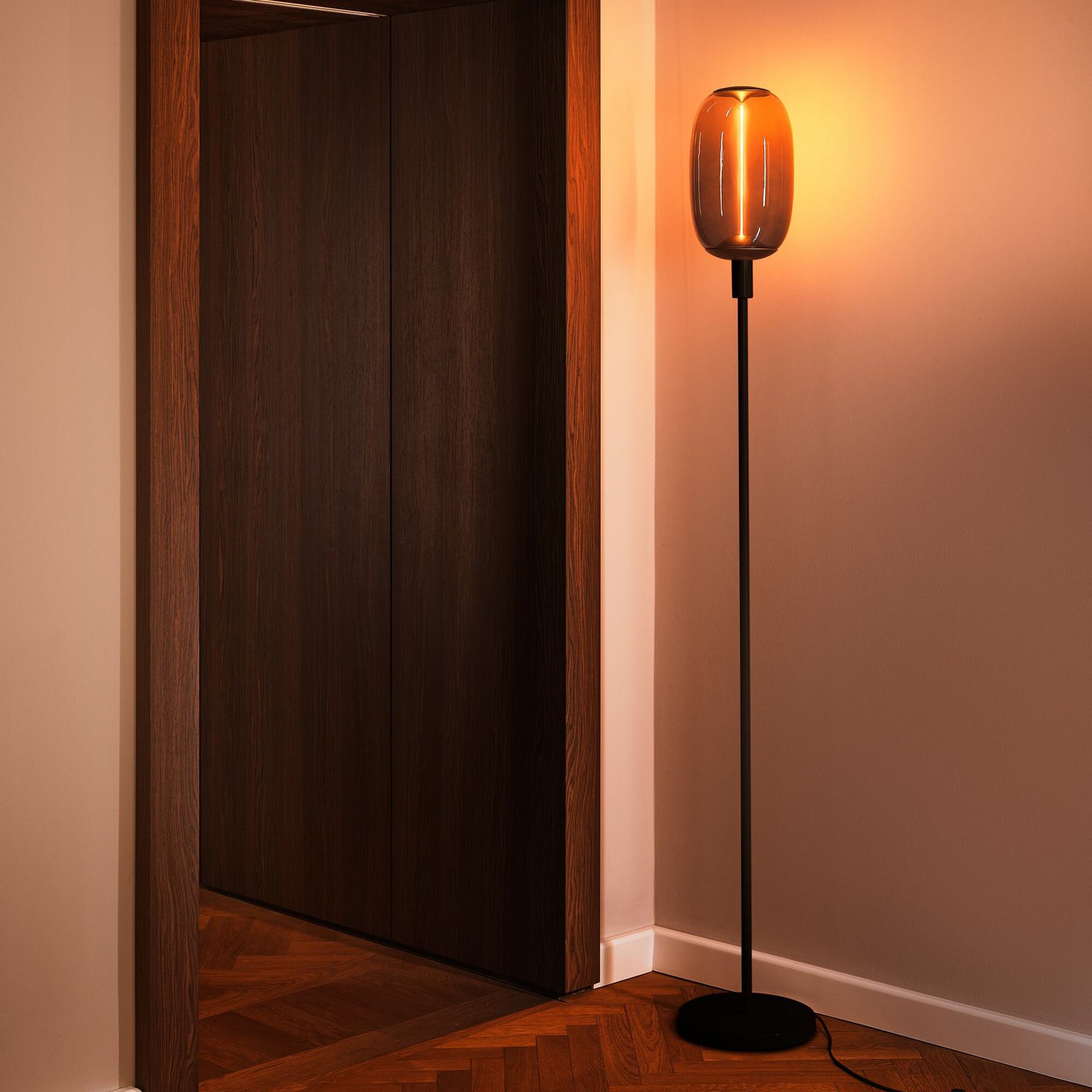OSRAM vloerlamp DECOR STICK, donkergrijs, hoogte 146 cm 1 x E27