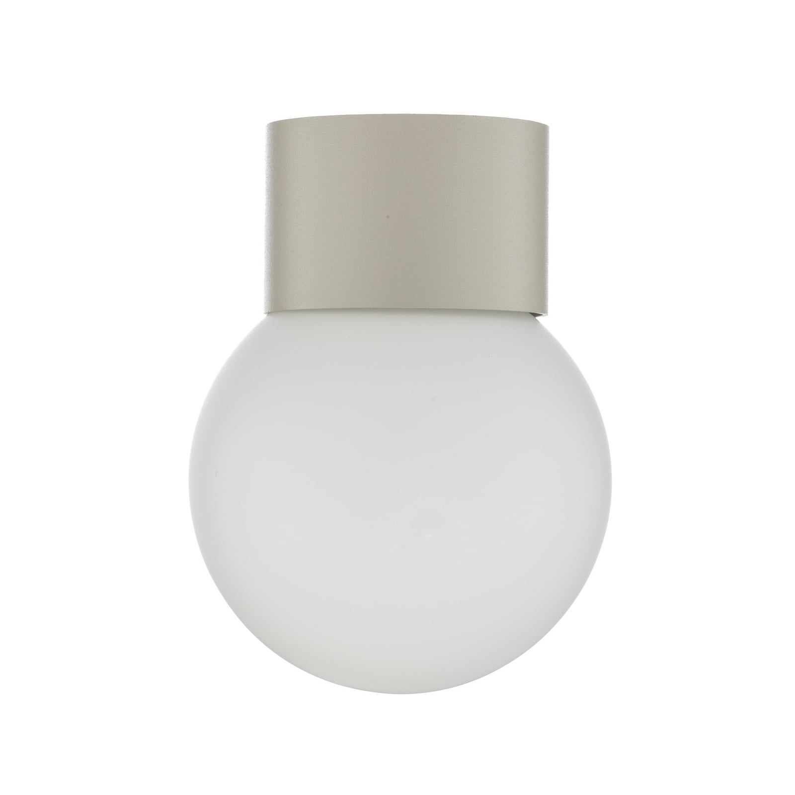 Mennyezeti világítás Hotel Mood 1, szürke-bézs, fém, üveg, G9