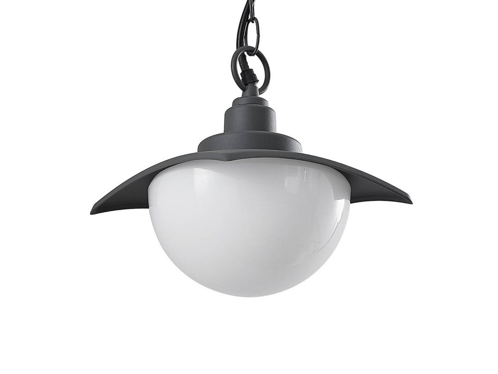 Elinda Vonkajšie Závěsná Lampa Dark Grey - Lindby