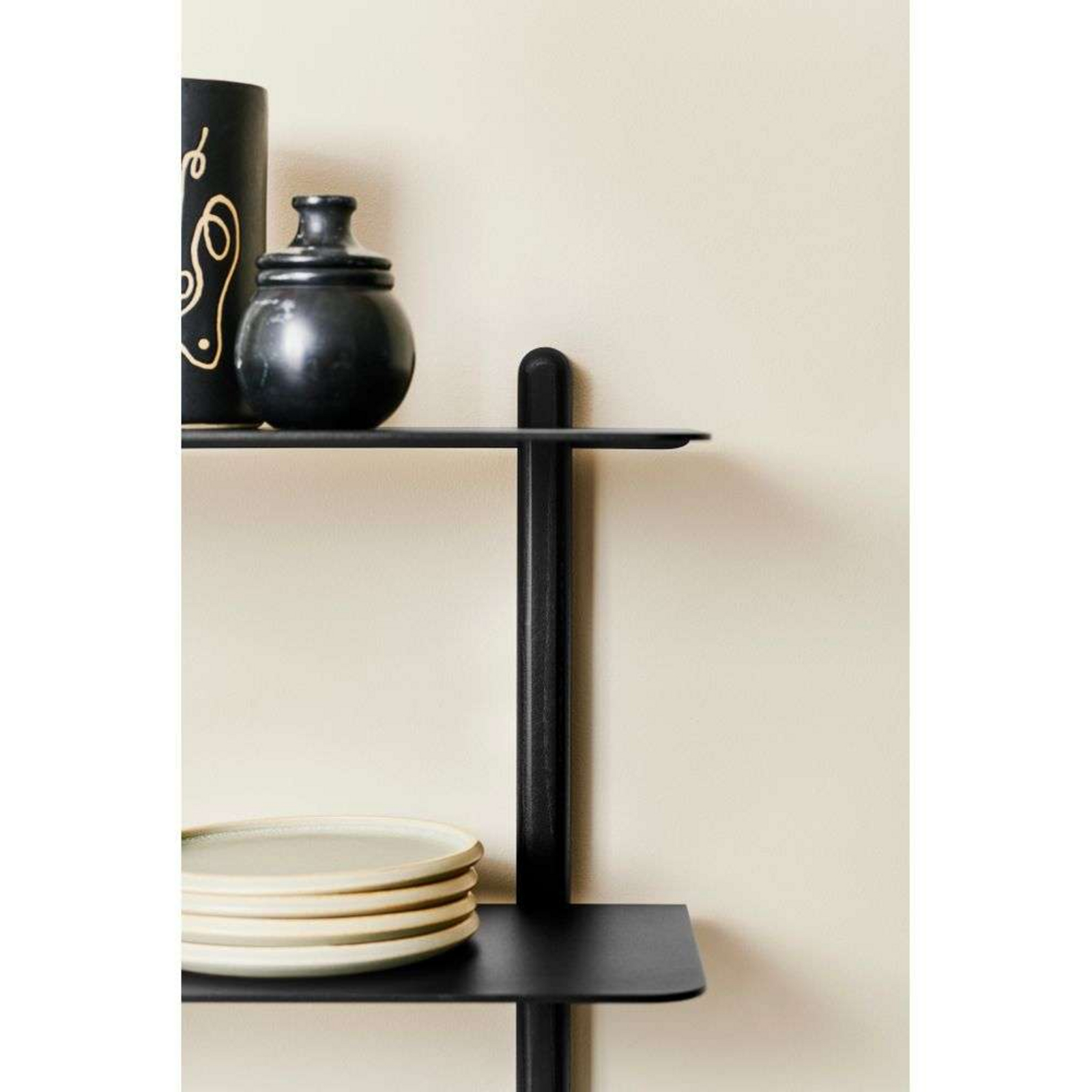 Nivo Shelf Large D Negru Frasin/Negru - GEJST