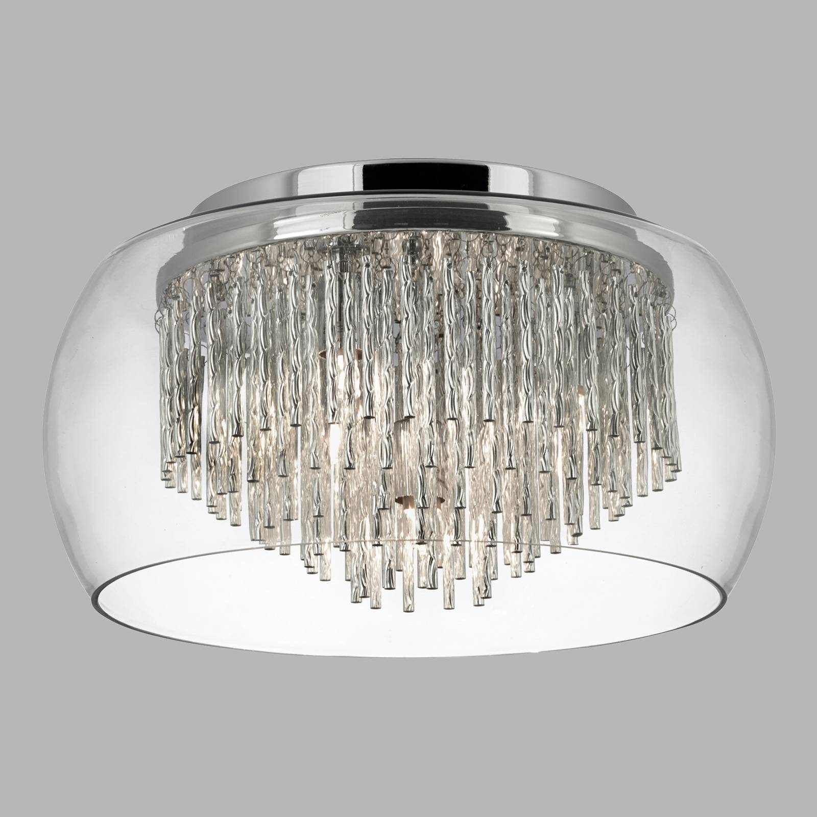 Lampa sufitowa 4624 z aluminiowymi spiralami