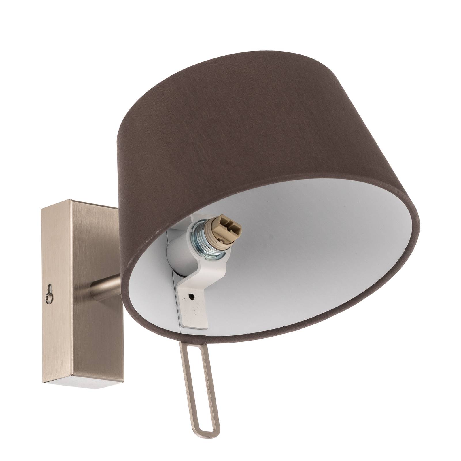 BRUMBERG 58131150 Wandleuchte mit Stoffschirm
