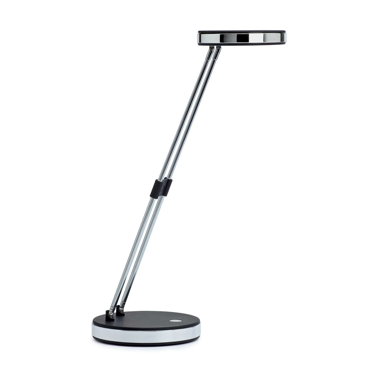 Lampe de table LED MAULpuck, bras télescopique, noir