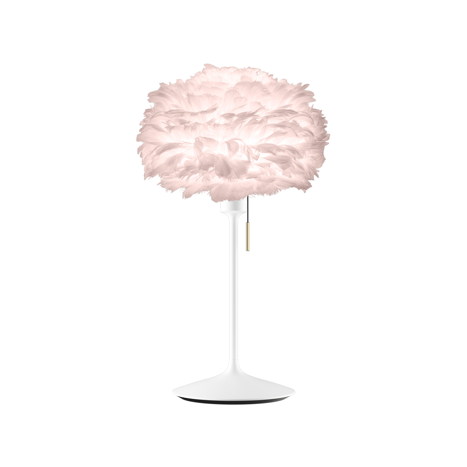 UMAGE Mini candeeiro de mesa Eos rosa/branco