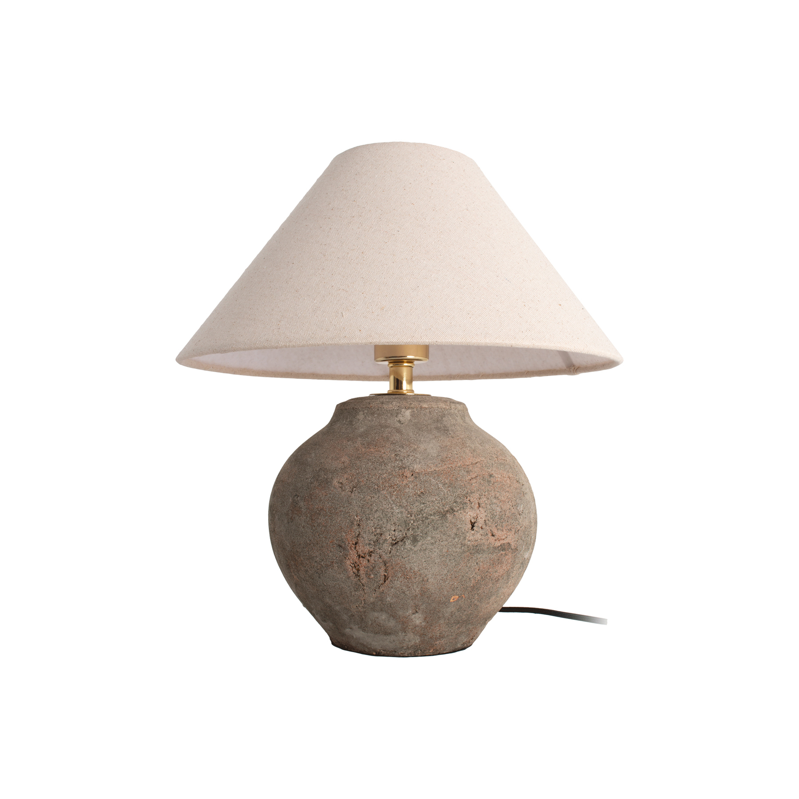 Lucande lámpara de mesa Thalorin, altura 39 cm, cerámica
