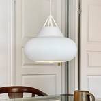 Dyberg Larsen Polo hanglamp, wit, Ø 29 cm, metaal