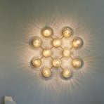 Nuura Liila 12 wall light, 12-bulb made of glass