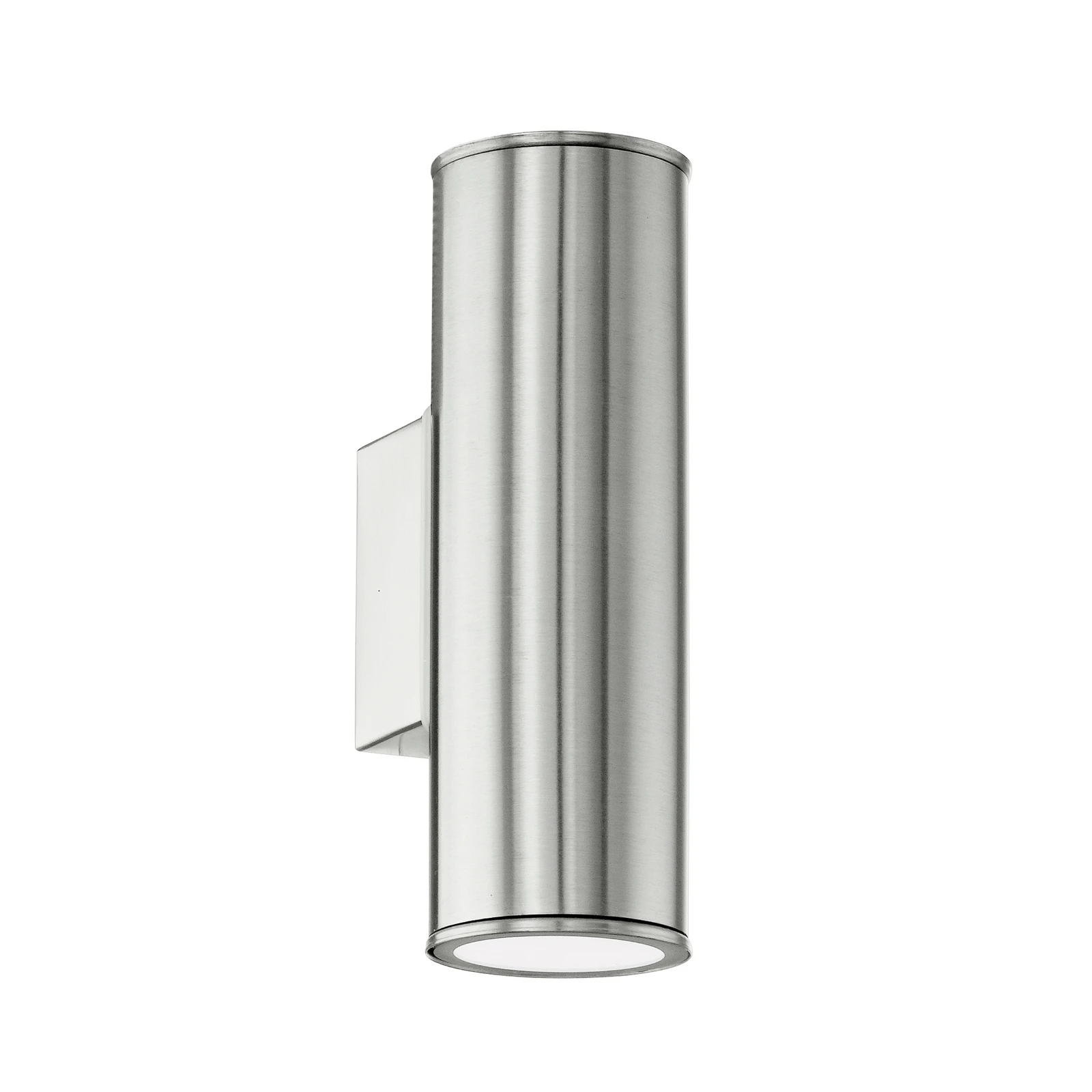 Sienas lampa „Riga“, nerūsējošais tērauds, augstums 20 cm, nerūsējošais