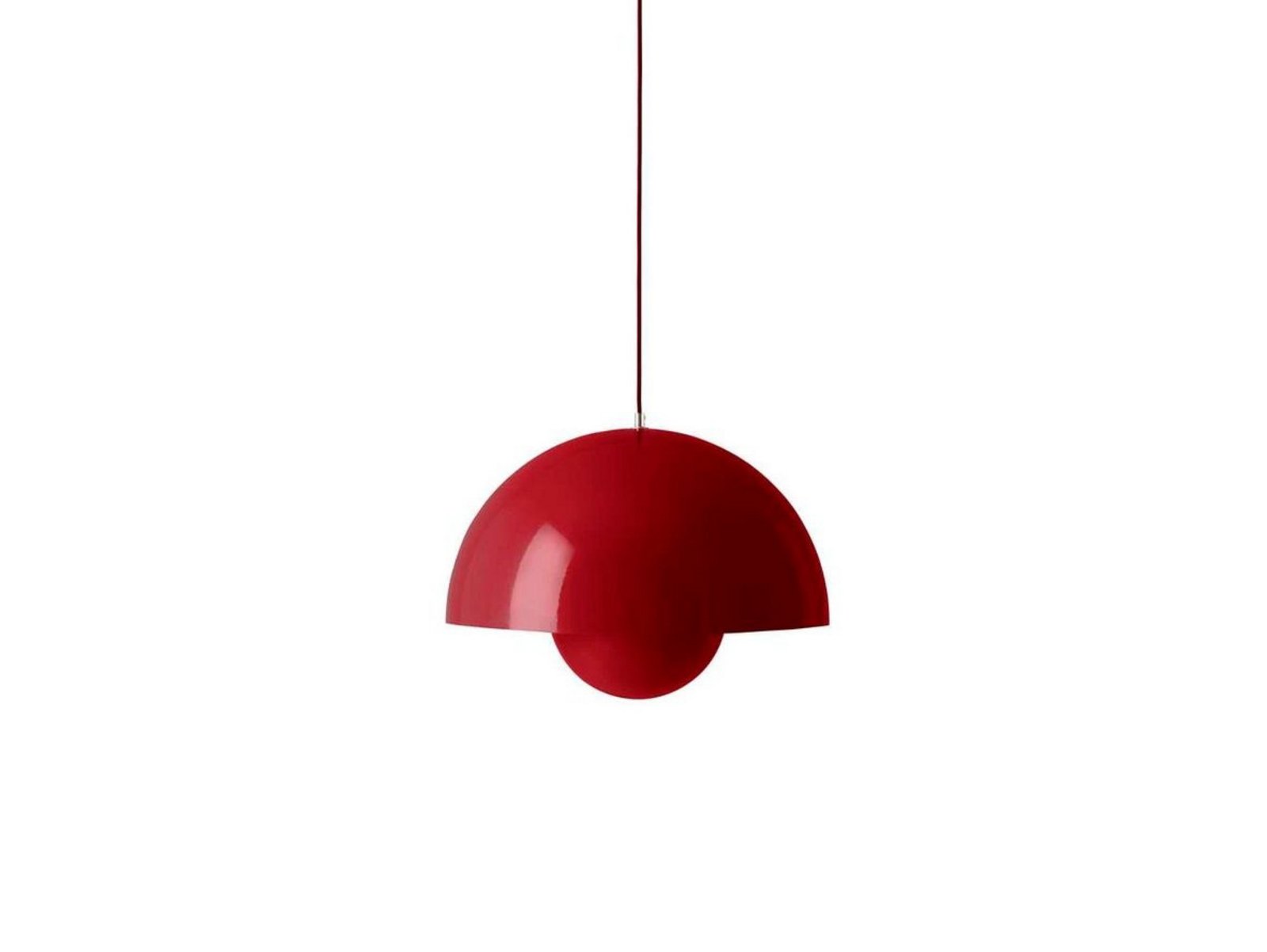 Big Flowerpot VP2 Pendant Vermilion Red - &Tradition