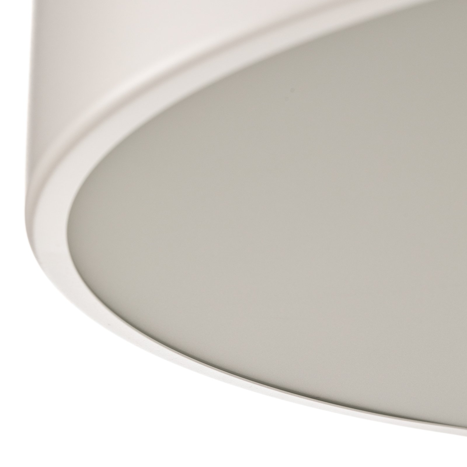 Plafondlamp Cleo in wit met diffusor, Ø 60cm