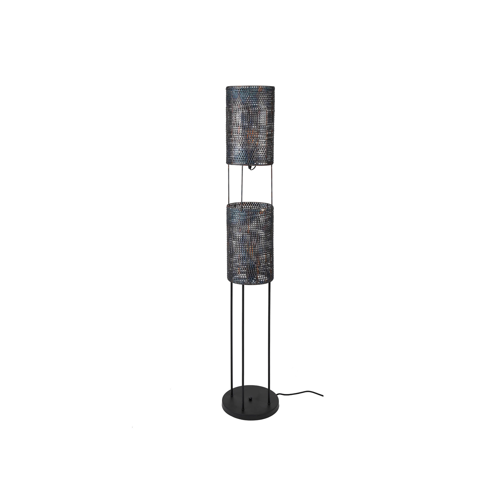 Stojacia lampa Luzien, výška 150 cm, 2-plameňová