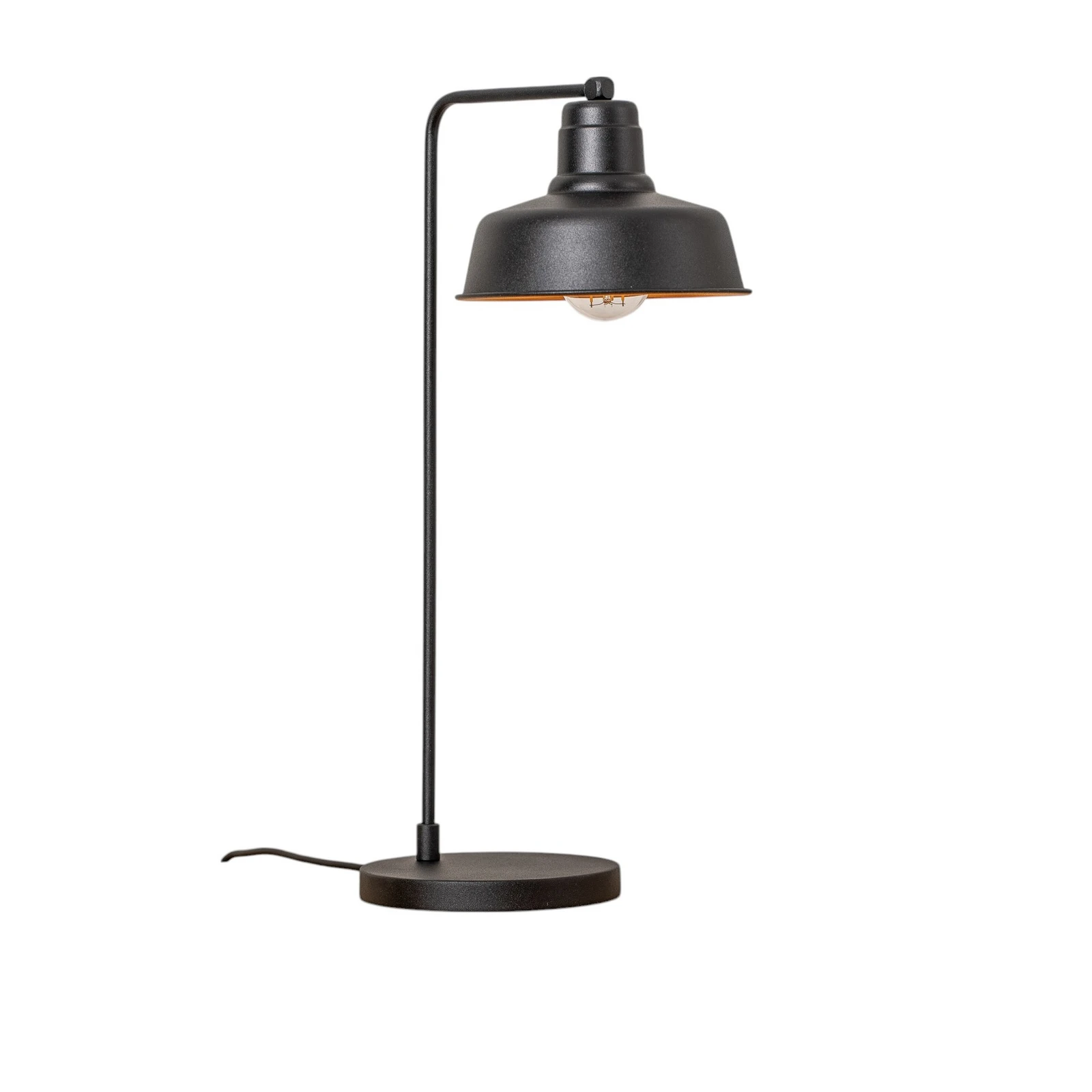 Τραπεζοκαλύμματα Berceste 181BLACK-ML, μαύρο μέταλλο ύψος 55 cm