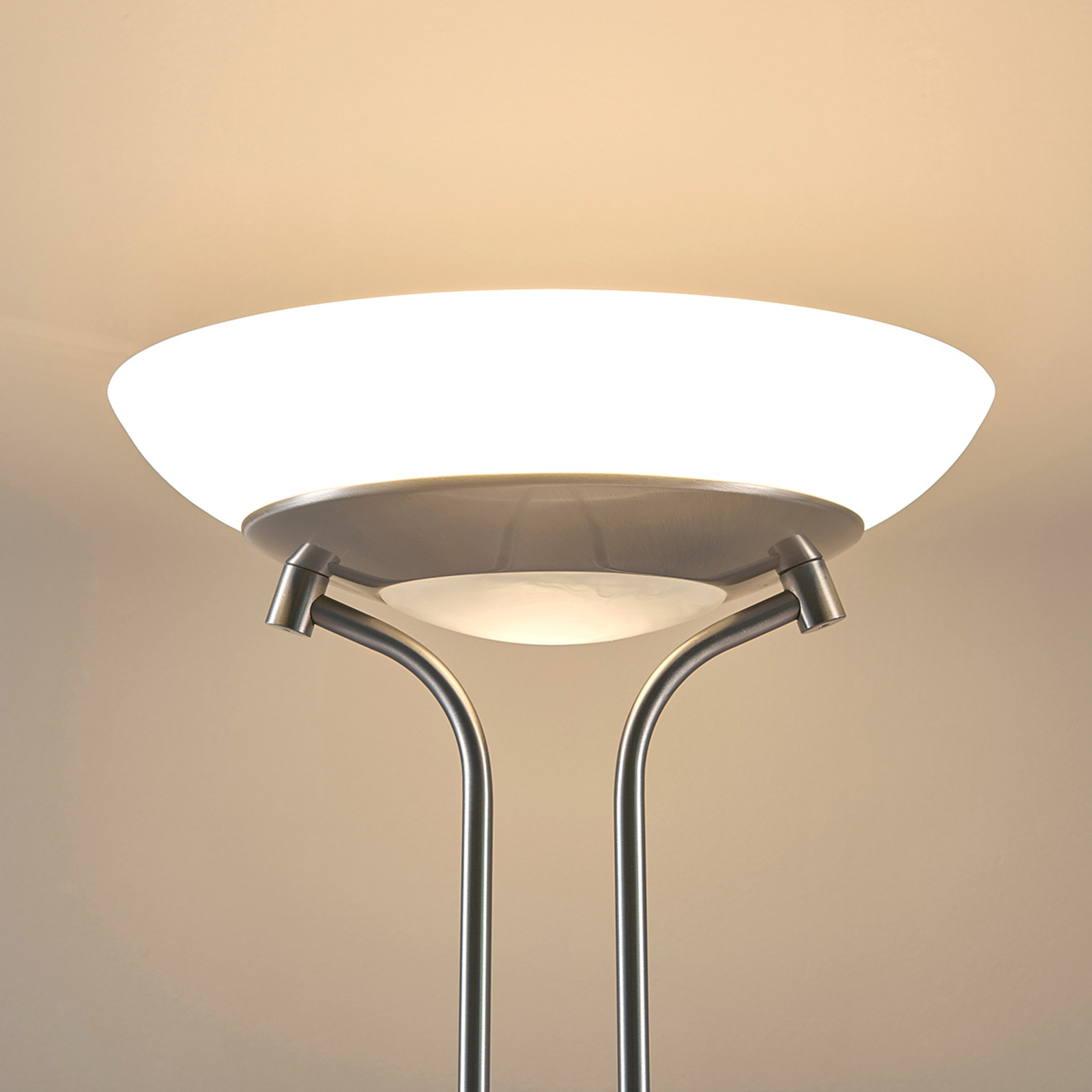 Lampa oświetlająca sufit LED Yveta z lampką do czytania
