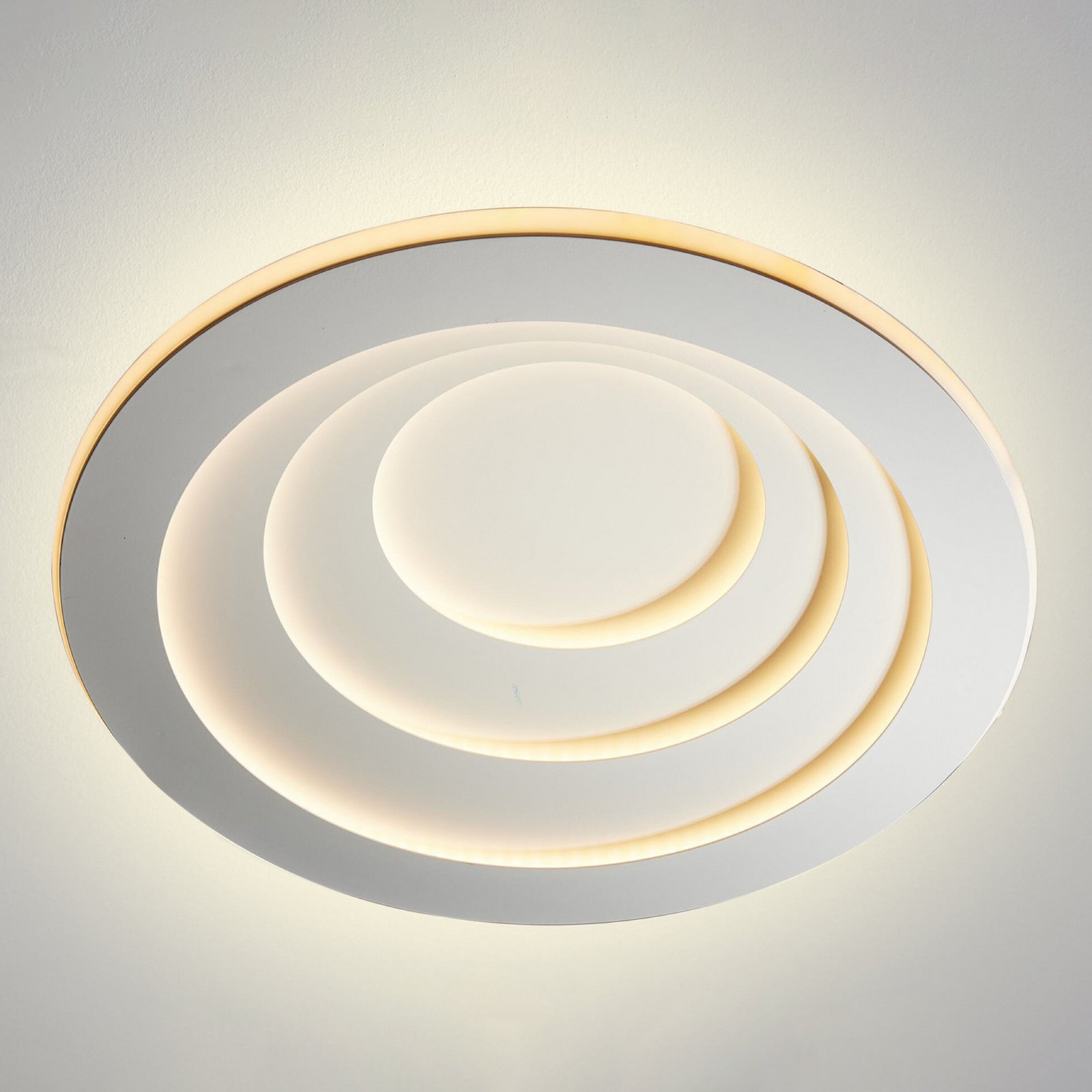OSRAM LED-taklampa ORBIS SPIRAL ROUND, Ø 51 cm, vit 42 W