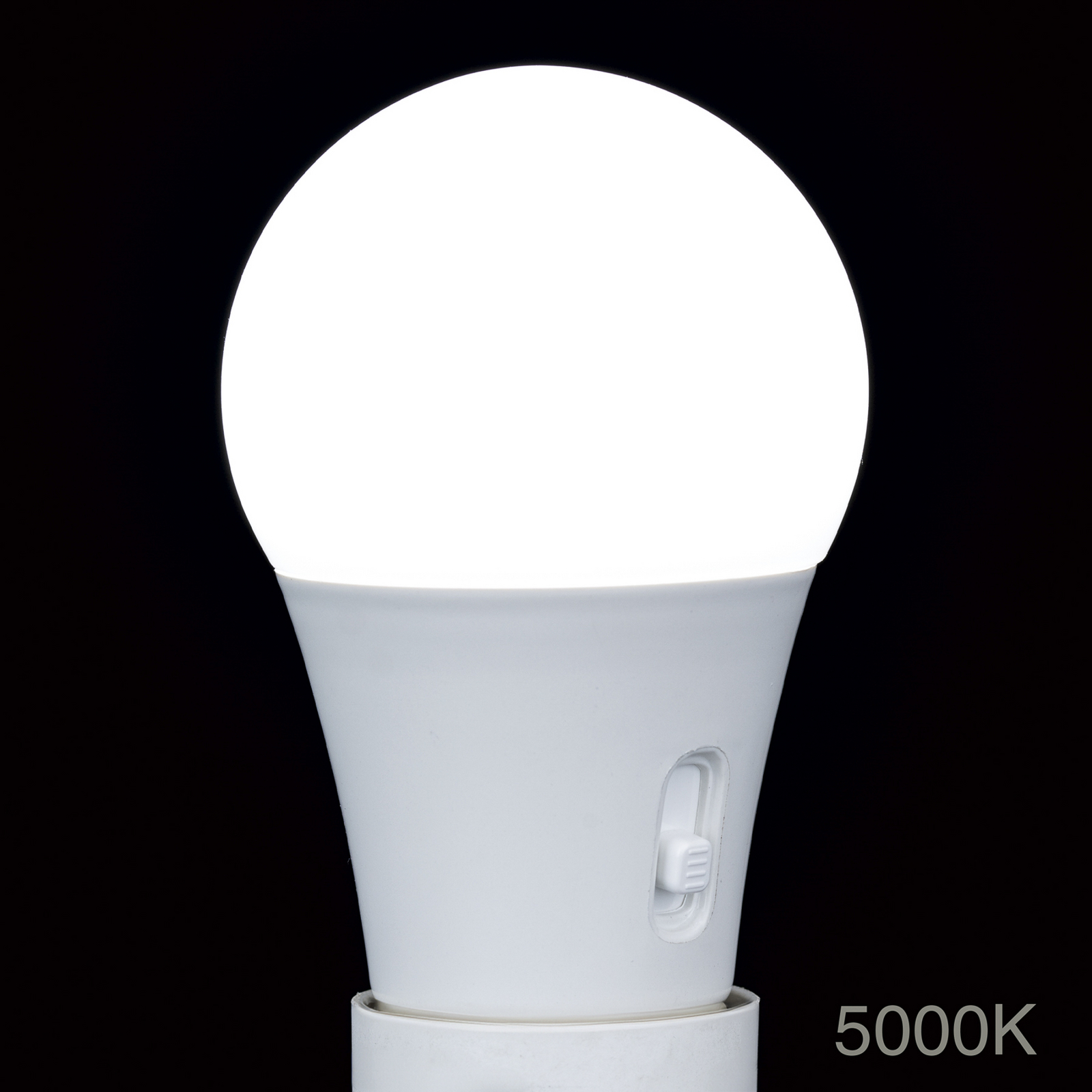 LED bulb E27, 7.3 W, CCT, opal, 806 lm, dimmable