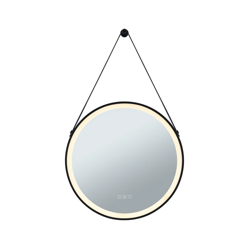 Paulmann - Mirra LED Illuminated Spiegel IP44 Dim. Black/Mirror