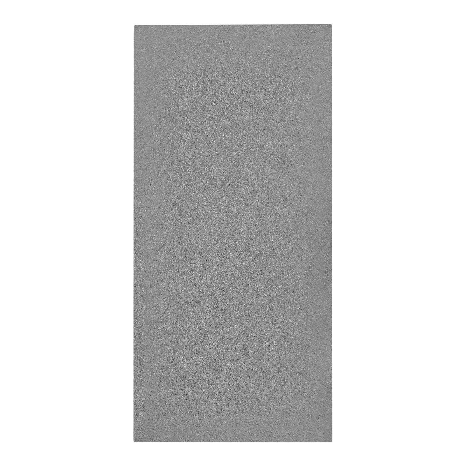Applique d'extérieur Canto Kubi 2, 17 cm, grise