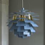 Louis Poulsen Hängelampe PH Artichoke, Metall, E27