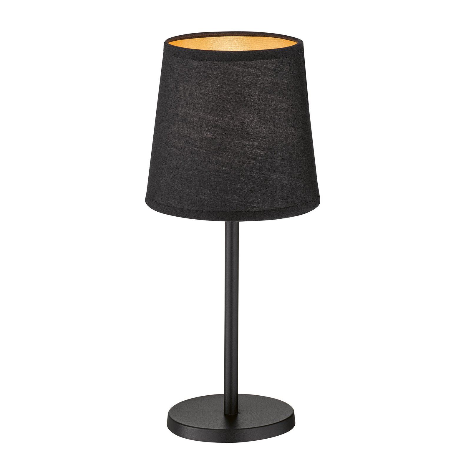 Eve table lamp with fabric shade made of chintz