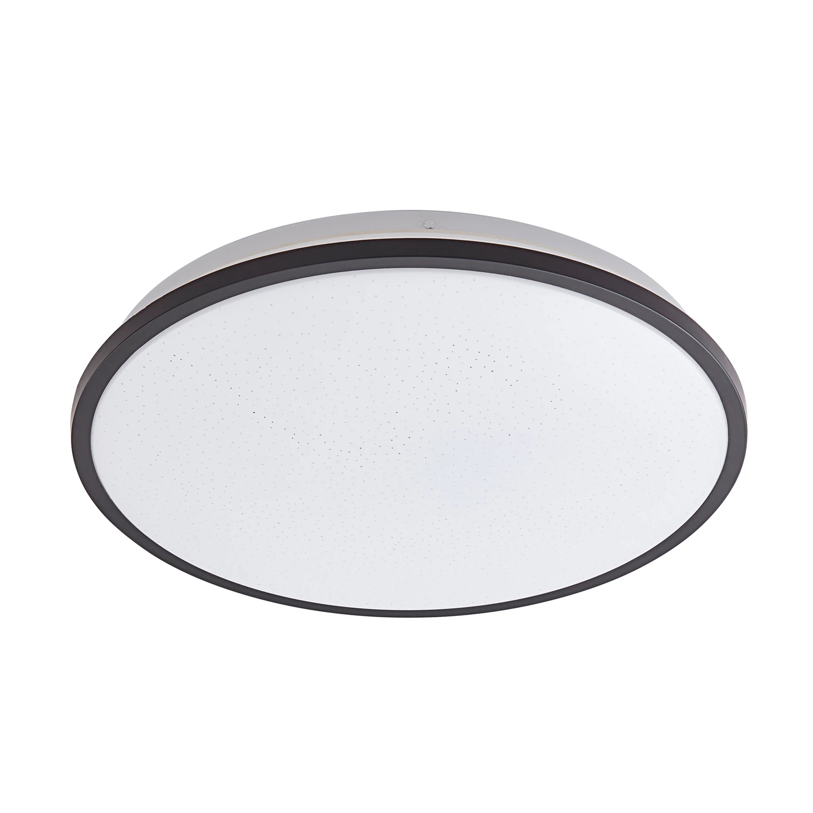 Lindby plafonieră LED Glane, Ø 38 cm, alb/negru, IP44