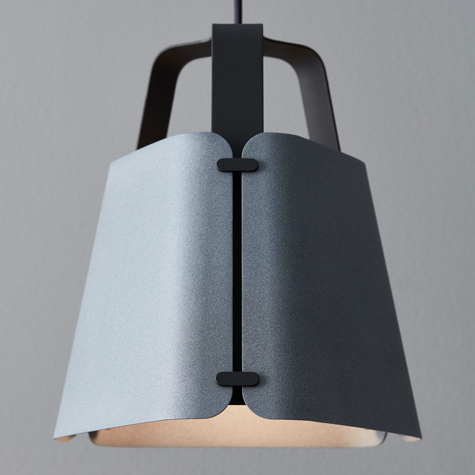 Függő lámpa Fold, betonszerkezet, 33,3 cm