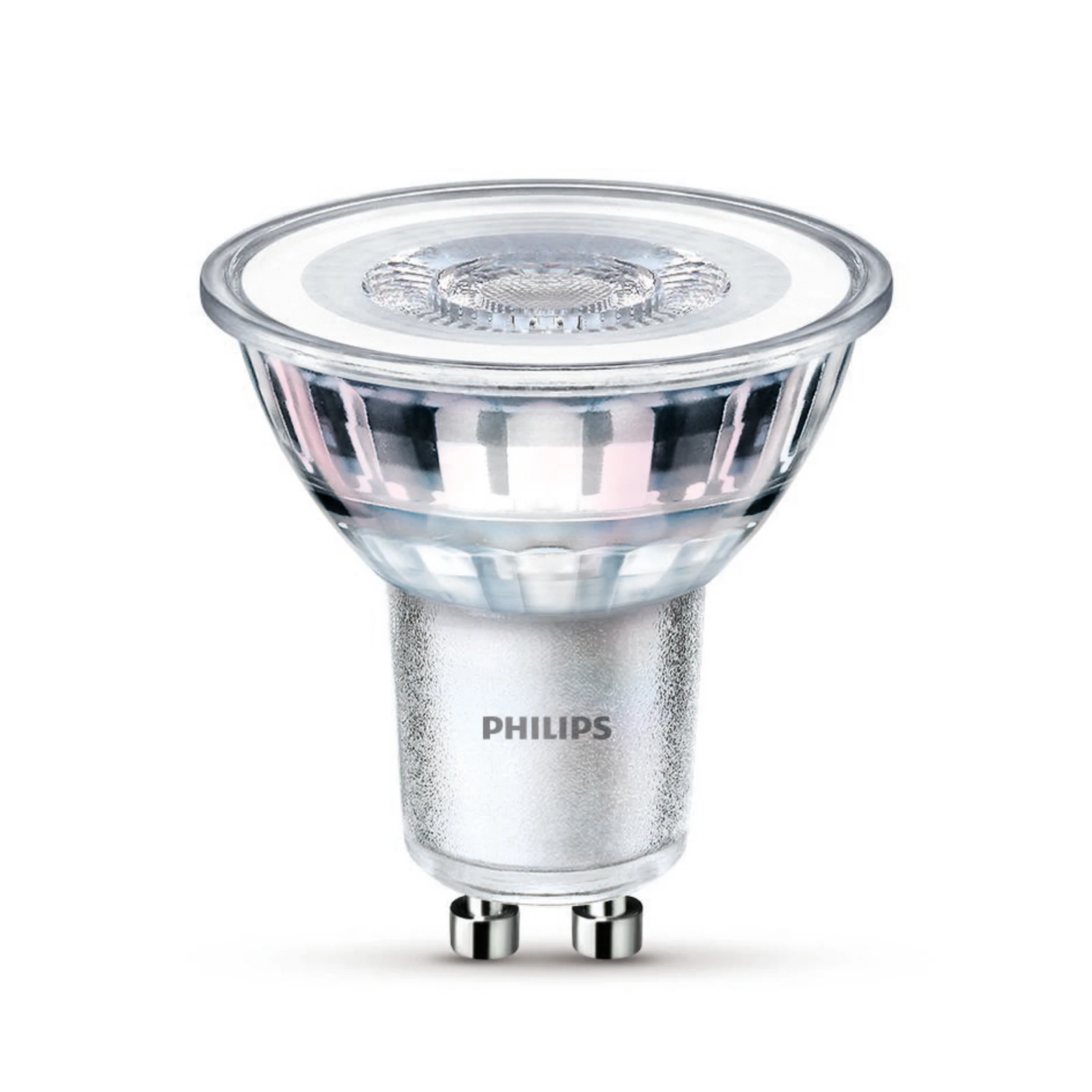 Żarówka LED Philips GU10 4,6W 390lm 840 clear 36° 2szt