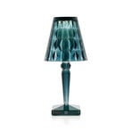 Kartell LED-Tischlampe Big Battery, hellblau, IP20