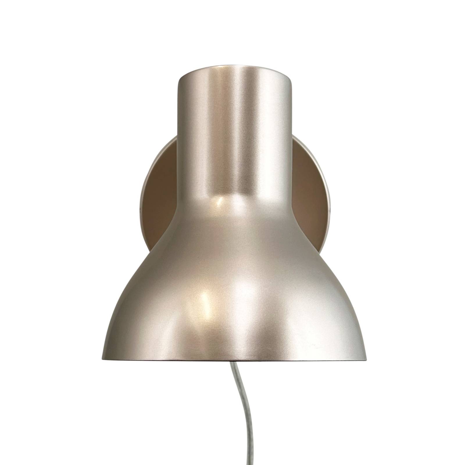 Dyberg Larsen Bob lampa ścienna metal beżowa