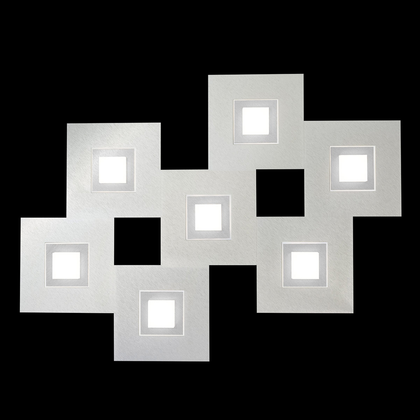 GROSSMANN Karree LED-Deckenleuchte 7-flammig
