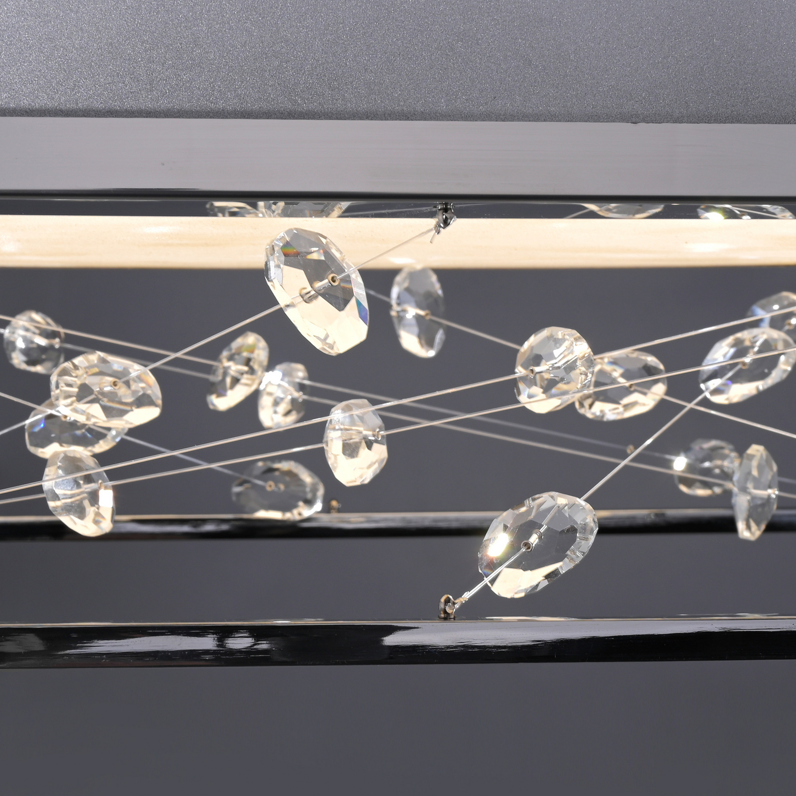 LED lubų šviestuvas „SKINA“, chromo spalvos, 40 cm, CCT, reguliuojamas, su LED lubų šviestuvas „SKINA“, chromo spalvos, 40 cm, CCT, reguliuojamas, su