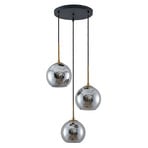 Jurian 3 Taklampa Bronze/Smoke - Lindby