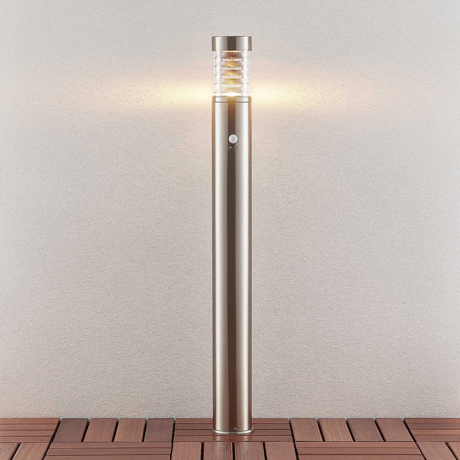 Lindby Piper sensor-veilampe av rustfritt stål