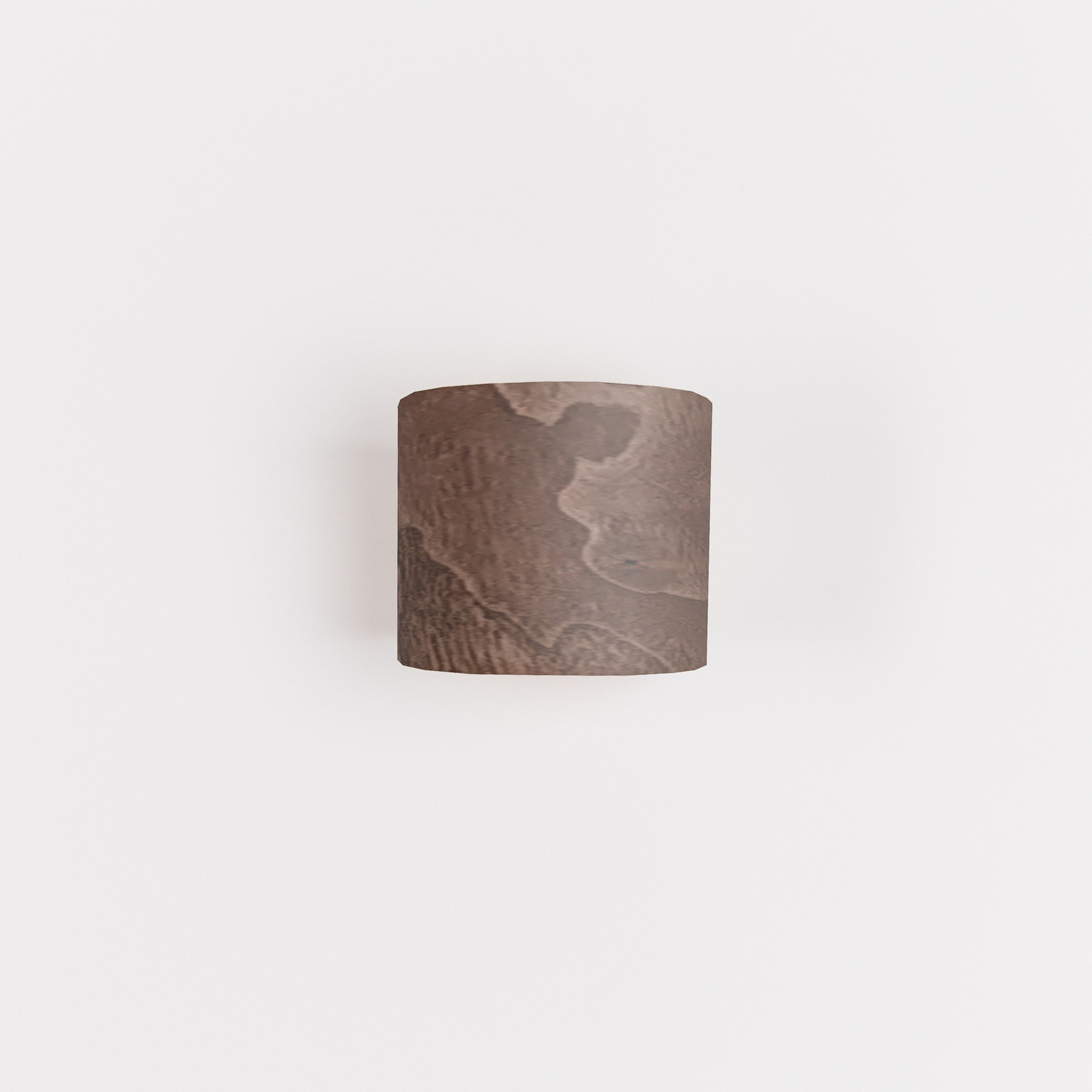 ALMUT 1411 wall light cylindrical walnut wood