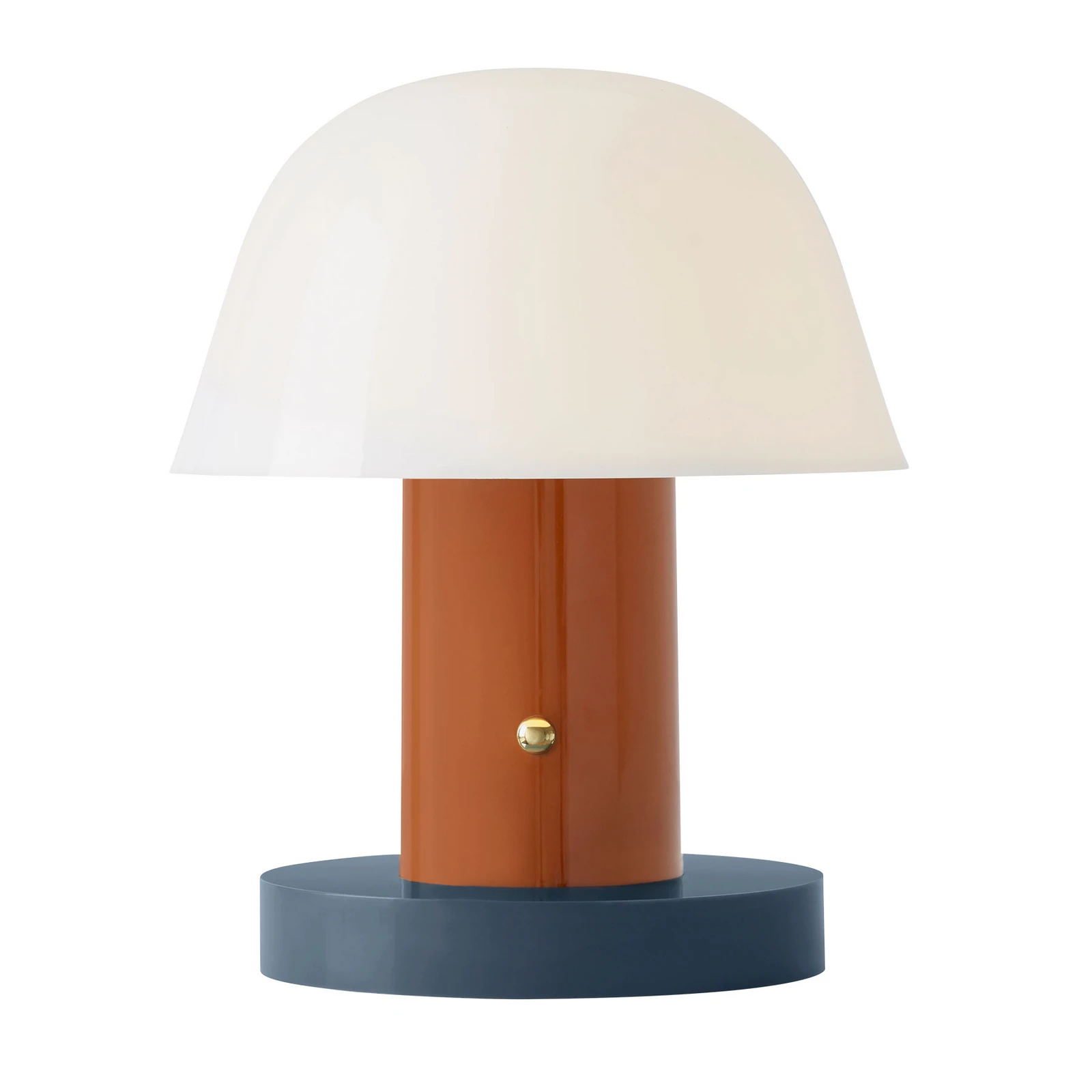 Setago JH27 Portable table lamp Rust/Thunder - &Tradition | Buy online
