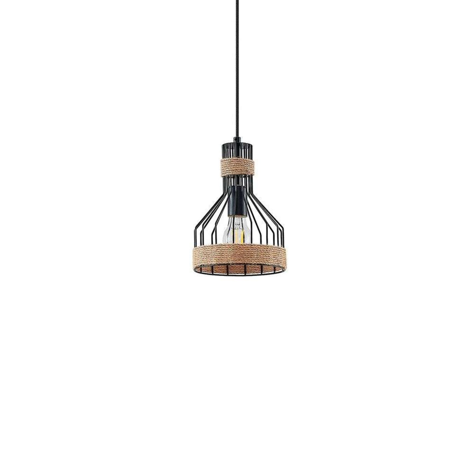 Ivaneska Taklampa Black - Lindby