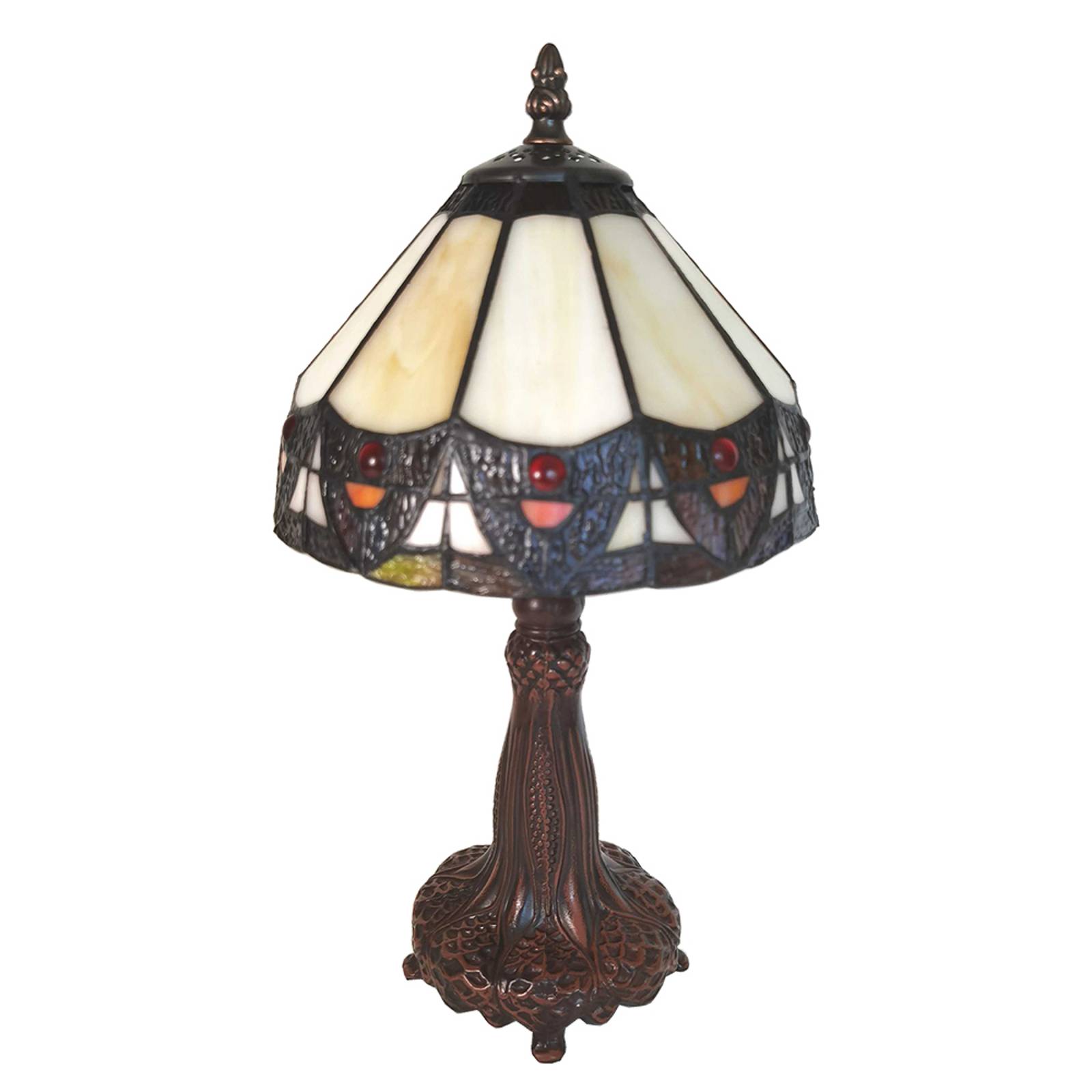 Levně Stolní lampa 5LL-6108, styl Tiffany