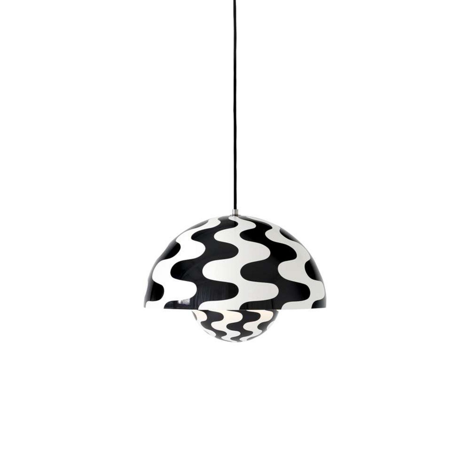 Flowerpot VP7 Taklampa Black/White - &Tradition