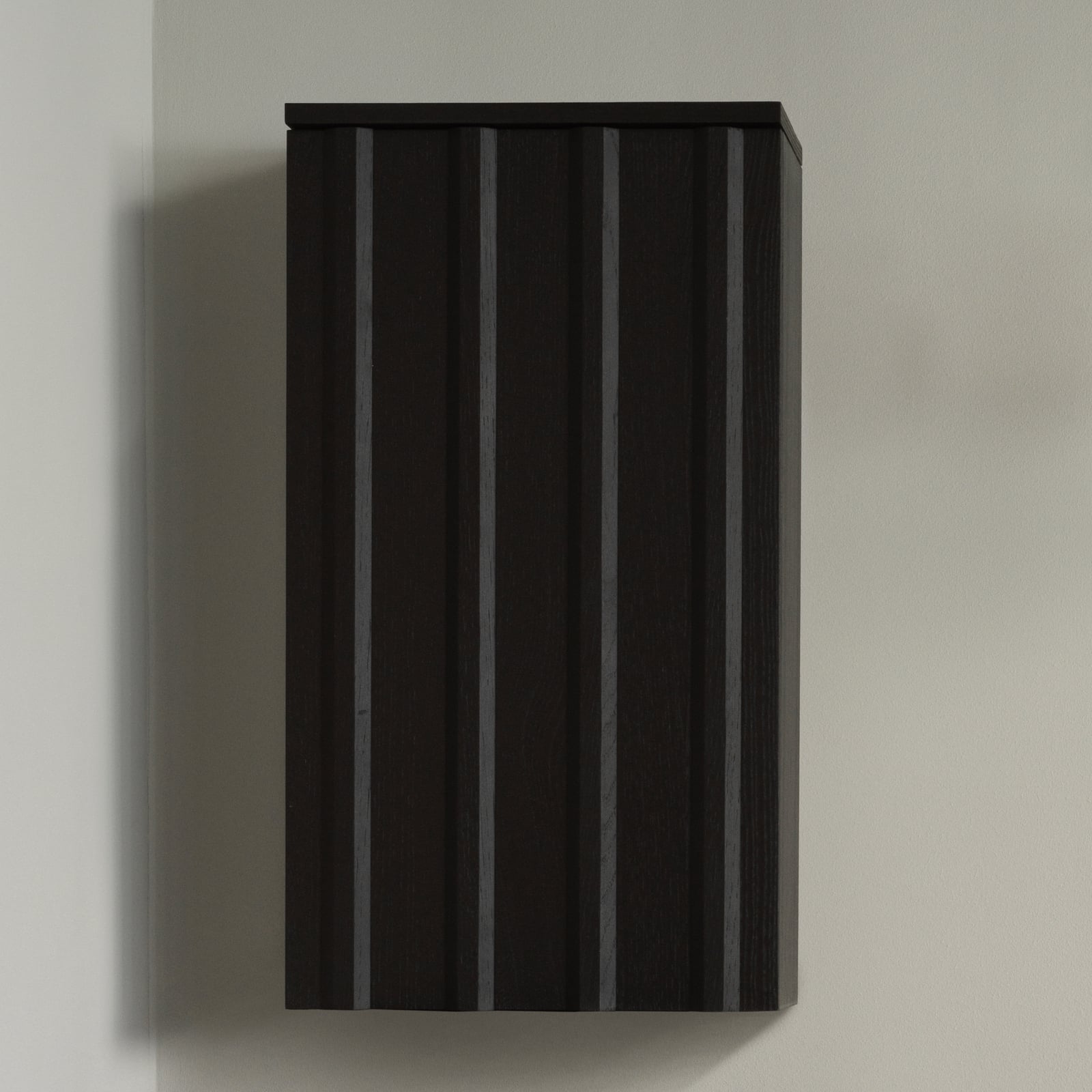Rib faliszekrény, fekete, 73 cm, tölgy – Normann Copenhagen