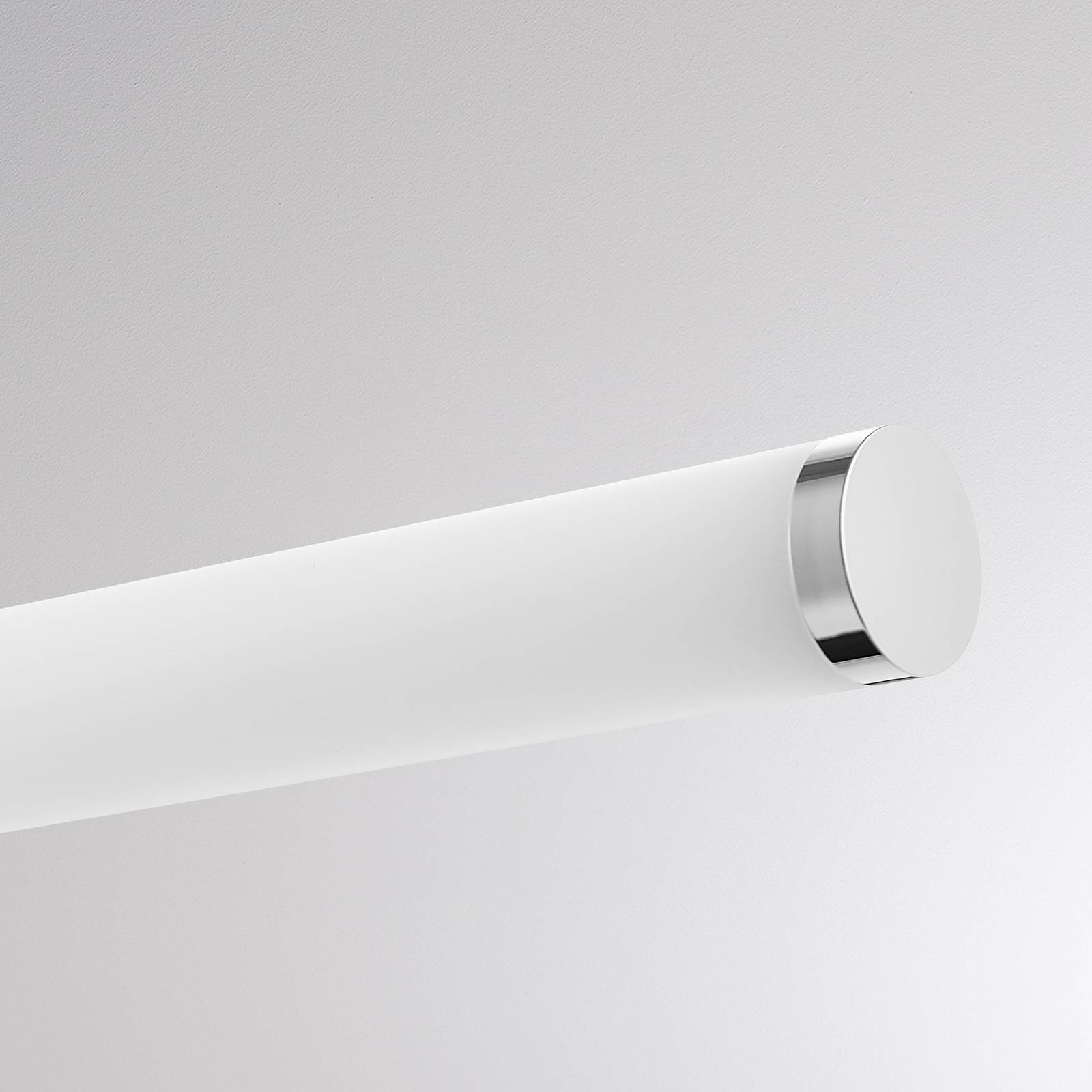  Molto Luce Molto Luce Vina S Led Wall Light, Chrome Finish, Width 40 Cm, Ip44, Cct 