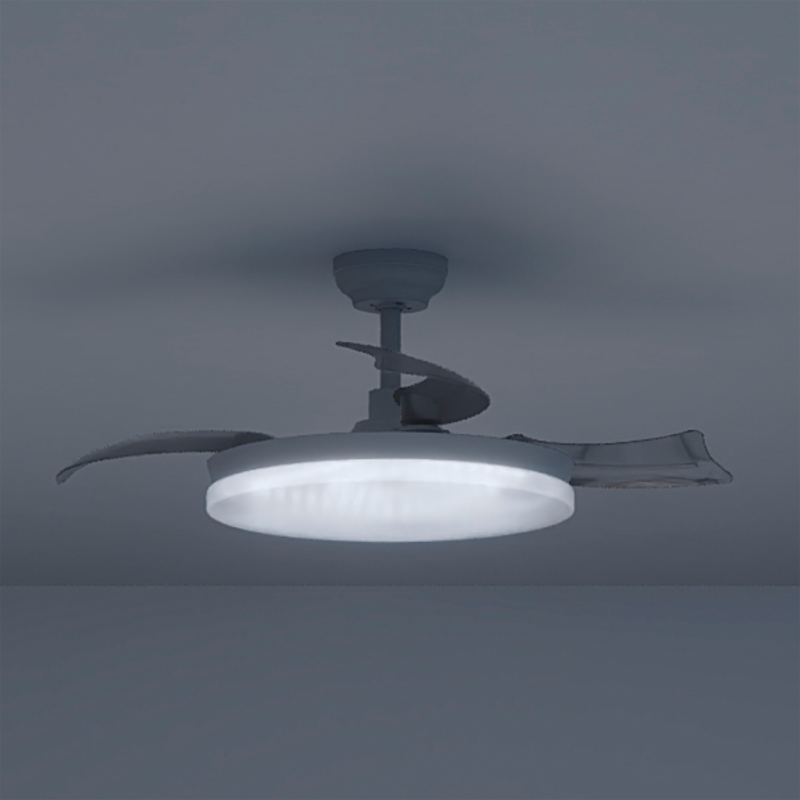 Philips Solr LED stropni ventilator, bijeli, DC, tih, CCT Philips Solr LED stropni ventilator, bijeli, DC, tih, CCT