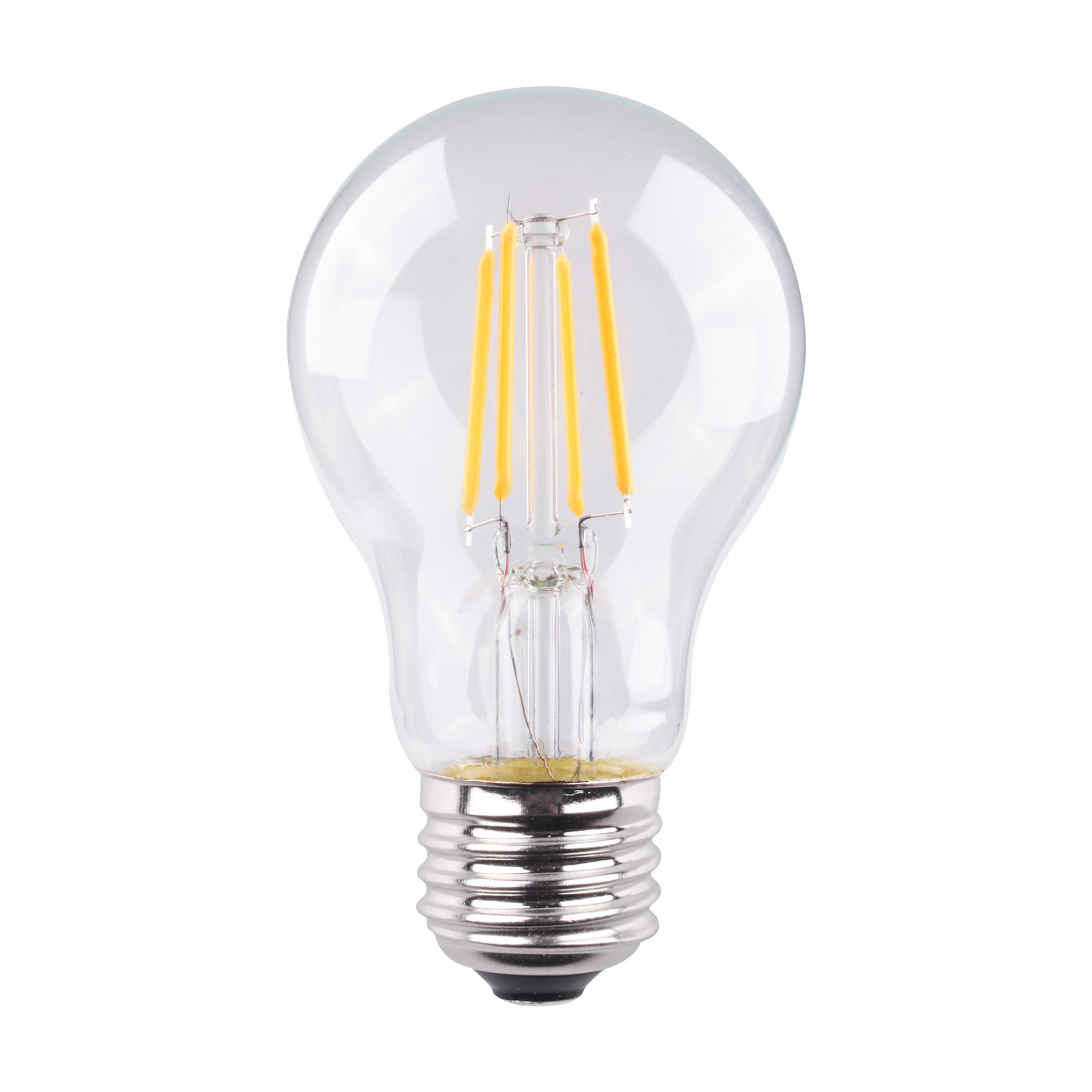 Müller Licht LED E27 4,2 W žhavicí vlákno 2 700 K čiré, 2 balení