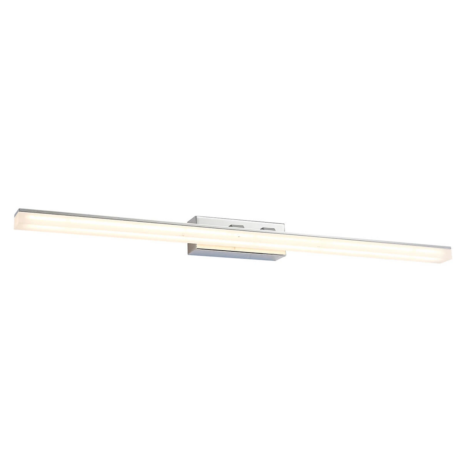 Lucande LED-Bad-Wandleuchte Julie, 75cm, chrom, Metall, IP44