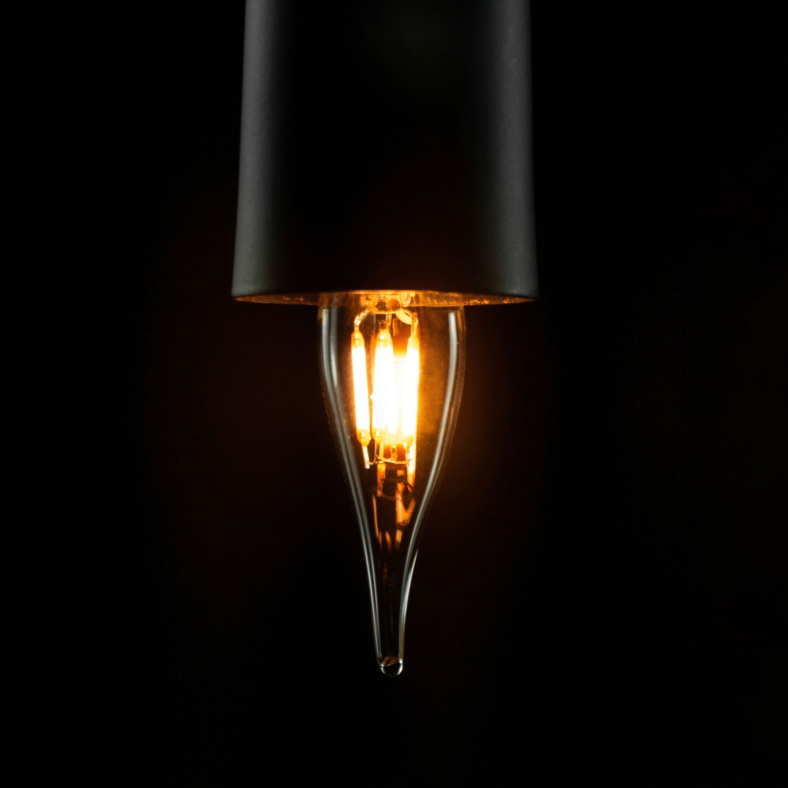 SEGULA LED stearinlyslampe French Candle E14 2W klar