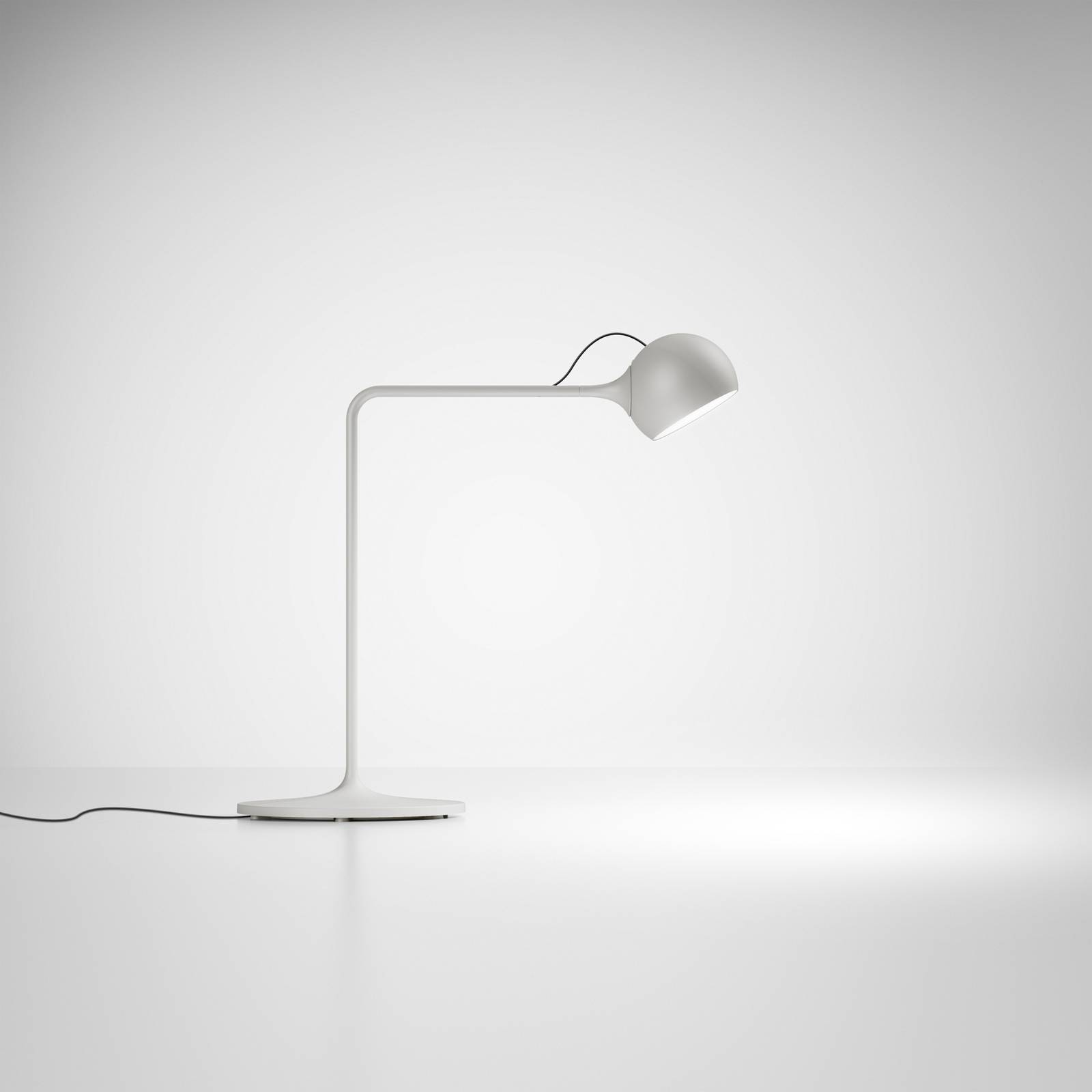Artemide Ixa lampa stołowa LED, biało-szara
