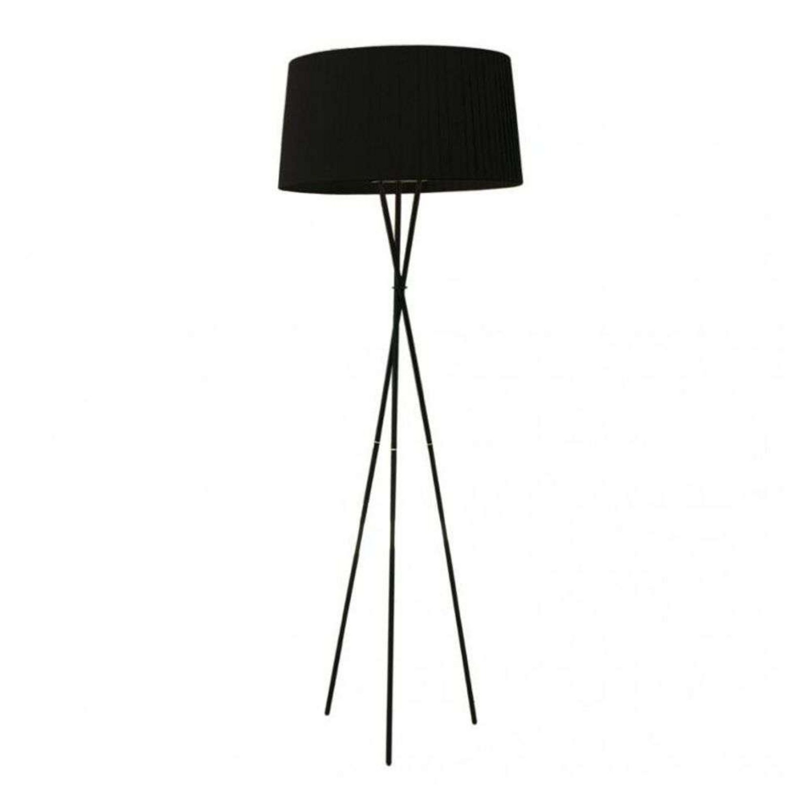 Trípode G5 Floor Lamp Black/Black Ribbon - Santa & Cole