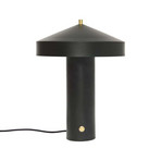Lampa stołowa OYOY Living Design Hatto, czarna, metalowa, E27
